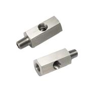Adattatore a T sensore pressione olio 1/8NPT 1/8BSPT M10 M14 M12 da 1,5 a 1/8 NPT Indicatore linea di alimentazione turbo Sensori livello olio motore auto(M10x1.5)
