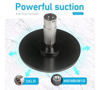 Adattatore a ventosa con connettore M6/M8/M10/3XLR per parti di accessori per dispositivi alternativi per attuatore lineare telescopico