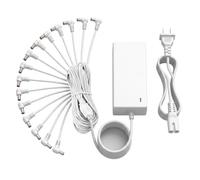 Adattatore AC/DC da 4,5 V per accessorio illuminato Lemax compatibile con Lemax Accessory94566 94563 94564 94565 74295 74269 44242 Luci di Natale Halloween Village Micro Lighting Decorazione per