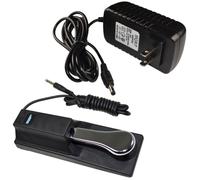 Adattatore AC + Sostenere Pedale Per Casio CTK-2080 CTK-2200 CTK2300 CTK3200