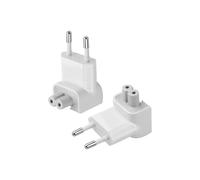 Adattatore AC spina per MacBook A-pple, confezione da 2 pezzi, alimentatore di rete compatibile con lPhone lPad lPod M acBooks Pro lBooks Spina Europa universale EU Plug adattatore di ricarica