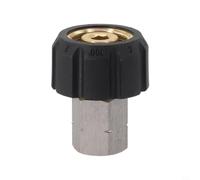 Adattatore Acciaio per m22 per Idropulitrice 12mm 14mm a 1/4 3/8 per femmina Uso Esterno per casa(M22 14)