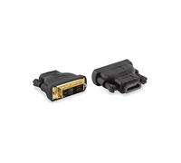 ACT Adattatore DVI a HDMI, Full HD 1080p@60Hz, DVI-D (18+1 pin) maschio a HDMI femmina, collegare PC a monitor HDMI/proiettore - AC7565
