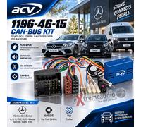 Kit Can-Bus Mercedes Quadlock > Iso/Antenna > din