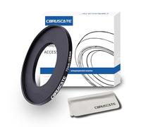 Adattatore ad anello step-up per filtro da 72 mm a 105 mm, per tutte le marche, UV ND CPL, anello in metallo step-up anello adattatore filtro in ottone lavorato CNC (72 mm-105 mm) + 1 panno per la