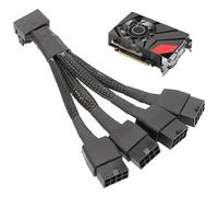 Adattatore Adattatore adattatore PCIE-12VHPWR, 90 gradi a 16 pin Cavo adattatore per cavo di connessione GPU, adattatore ad angolo retto, adattatore con manico di estensione per il