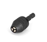 Adattatore Adattatore di Chuck Impact 0,3-3 Mm Adattatore Gambo Esagonale, Convertitore SHANK HEX SG Keyless Drill Chuck 1/4in Drill Chuck Adattatore per la Conversione della Chiave del Conducente