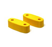 Adattatore adattatore prolunga alzata specchio montaggio YAMAHA YZF600R YZF 6...