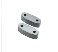 Adattatore adattatore prolunga alzata specchio montaggio YAMAHA YZF600R YZF 6...