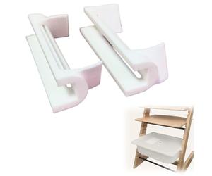 Adattatore Adatto per Stokke TrippTrapp compatibile con Ikea Trofast Scatola di Plastica, Soluzione Organizer Salvaspazio, Fissaggio per Seggiolone (Usare con coperchio)