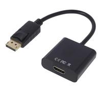 Adattatore AK-AD-11 Displayport maschio, presa HDMI 0,15 m colore: nero AKYGA