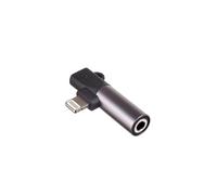 Adattatore AK-AD-63 Lightning (m)/ Lightning (f)/ Jack 3,5 mm