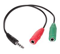 ADATTATORE AKYGA Cable MiniJack/MiniJackx2 AK-AV-08