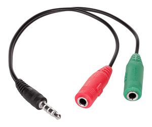 ADATTATORE AKYGA Cable MiniJack/MiniJackx2 AK-AV-08