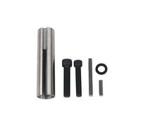 Adattatore 'albero da 1 a 1 1/8 di pollice con tasto 1/4 per manovella puleggia del motore compatibile con varie applicazioni a gas in acciaio inossidabile 304 manica estesa