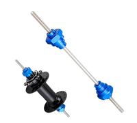 Adattatore Albero per Rullo Bici - in Acciaio per Attrezzature da Ciclismo - Strumenti di Manutenzione E Riparazione per Uso Domestico E Allenamento al Coperto