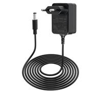 Adattatore Alimentazione 12V 1A 12W, Ingresso 100-240V AC, Uscita DC 5.5x2.5mm, Cavo 1.5M, Spina EU 2 Pin, Alimentatore Compatibile per LED Strip, Router, Telecamere IP, TV Box, Raspberry Pi, Monitor