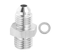 Adattatore alimentazione olio turbo Ad alte prestazioni M12x1,5mm a 4AN Raccordo in lega di alluminio di ricambio per turbocompressore SAAB TD04L TD04H TD04HL