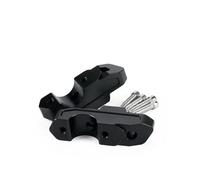 Adattatore altezza manubrio Rialzi Manubrio Morsetto Clip Di Sollevamento Adattatore Estensione Staffa Per BMW R1300GS 2024-2026 Rialzo Rialzato(Nero)