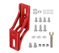 Adattatore Alza Portapacchi Anteriore per Bici Piegevoli, Supporto Regolabile per Portapacchi di Biciclette Pieghevoli, Accessorio Ciclismo Stabile ed Ergonomico per Escursioni Outdoor