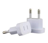 Adattatore Americana Europea - Convertitore Uniale per Viaggio,Adattatore portatile con protezione contro i sovraccarichi per Zaino da Viaggio Professionale a