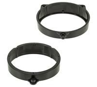 Adattatore anelli altoparlanti adatto per Mercedes CLK W208 165 mm porta ante...