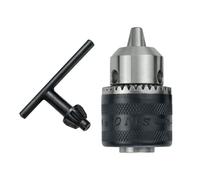 Adattatore angolare Bohrad - Testa di conversione M10 | Conversione ad alta conversione in acciaio al carbonio con intervallo di serraggio da 1,5 - 10 mm | Adattatori elettrici con angolo