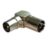 Adattatore angolare per antenna renkforce (metallo) spina per antenna 75 alla presa dell'antenna 75 renkforce