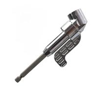 Adattatore Angolare per Punta da Trapano, Punta Orientabile, Adattatore Angolabile 105 Gradi per Spazi Stretti Accessori Utensili Elettrici