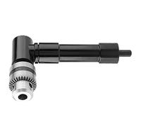 Adattatore Angolare per Trapano con Chiave per Mandrino ad Angolo Retto 90 Gradi e Porta Punte di Prolunga per Serraggio Mandrino 1-10 mm
