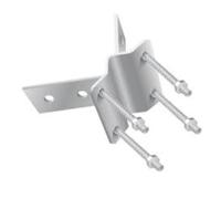 ADATTATORE ANGOLARE x SUPPORTO AC35131-COMPLETO DI BULLONERIA PER FISSAGGIO