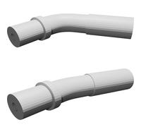 Adattatore Angolo per Supporto Cavo Freno Cantilever Tektro Montaggio Fork