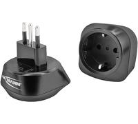 ADATTATORE ANSMANN Adattatore da viaggio EU to IT, 250 V, Dispositivi con spina Schuko o 2-poli