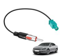 Adattatore Antenna Autoradio Connettore Radio Auto Universali Cavo Prolunga da Maschio Fakra Z a Spinotto DIN per Audi, BMW, Citroen, Dacia, Fiat, Opel, Peugeot, Renault, Seat, Skoda, VW