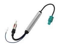 Adattatore Antenna Autoradio Fakra a Din Con Amplificatore - Cavo Da 18 Cm per Auto
