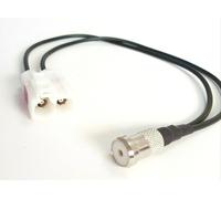 Adattatore Antenna Cavo Radio Adattatore Fakra 2-fach Su Iso Doppio per Seat