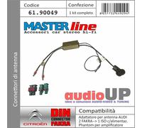 ADATTATORE ANTENNA ISO - DUAL FAKRA ALIMENTAZ. PHANTOM GOLF SERIE 5