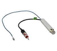Adattatore antenna ISO(f)>DIN(m) 12V fantasma LEONI