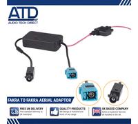 Adattatore Antenna per Audi A3 A4 A5 A6 Singolo Fakra Amplificata Radio Segnale