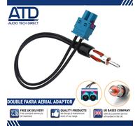 Adattatore Antenna per Audi Q7 Sedile Altea León Mk2 Doppio Fakra din CT27AA51