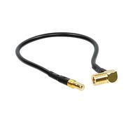 Adattatore antenna SMB (m) > SMB (f) 90°