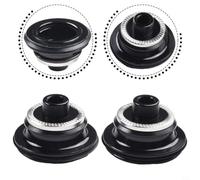 Adattatore Anteriore 100mm da 9 a 15mm per robusto Adattatore | Lega alluminio leggera, conversione rapida 9-15mm, ideale per MTB, montaggio per facile, nero opaco