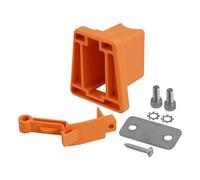 Adattatore anteriore compatibile con Brompton, soluzione affidabile per tenere saldamente la bici in posizione (colore arancione)