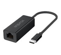 Adattatore Approx APPC57 USB-C RJ-45 2.5G Alluminio Nero
