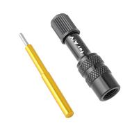 Adattatore aria anteriore, estensore valvola, estensione della pompa per pneumatici antiscivolo, connettore di gonfiaggio ad alta pressione, adattatore universale in alluminio per mountain