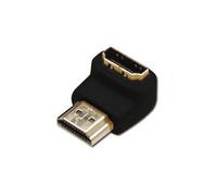 Digitus DK330513000D Adattatore Connettori HDMI Maschio/Femmina, Angolo a 90 Gradi
