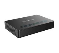 Adattatore ATA Grandstream HT818 Poderoso Gateway FXS di 8 porte con Router NAT Gigabit