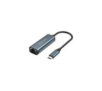 ADATTATORE ATLANTIS A04-TC_LAN da USB-C a Gigabit Lan IN- 1x USB-C OUT- 1x Gigab