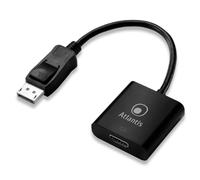ADATTATORE ATLANTIS DISPLAYPORT TO HDMI, M/F, 0,20MT, NERO,A04-DP_HDMI NEW