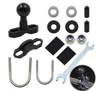 Adattatore Attacco Sfera Base Compatibile - Ram Mount Moto Accessori Supporto Testa Sferica Con Supporti Ram Supporto Telefono Da Bicicletta Bicicletta, 1 Pz, Alluminio 1" Testa a sfera (1)